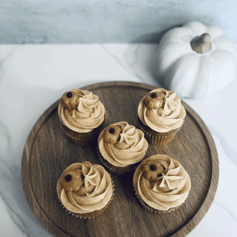 Pumpkin Chai Cupcakes